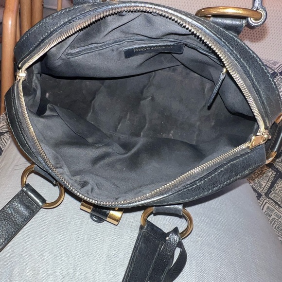 YSL Muse Bag in Black Leather - Picture 11 of 11